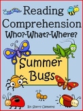Summer Reading Comprehension Passages | Wh Questions | Who