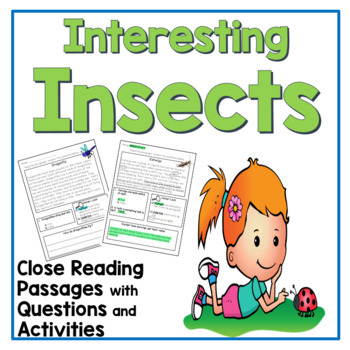 Preview of Spring Reading Comprehension Passages and Questions 2nd Grade Close Reads
