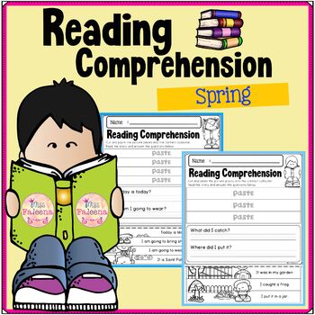 Spring Reading Comprehension – Puzzles by Miss Faleena | TpT