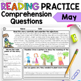 Spring  Reading Comprehension Questions and Fluency Practice May