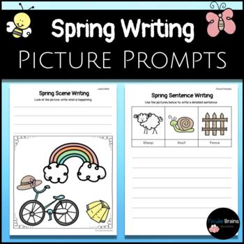 Spring Reading Writing Drawing BUNDLE Grades 1-5 by Peculiar Brains ...