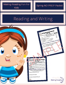 Preview of Spring Reading and Writing Resource R-Controlled Vowels ~ ar & or words