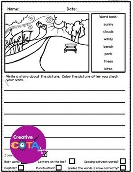 Spring Printables Activities and Worksheets by CreativeCOTA LLC | TpT