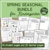 Spring Seasonal Bundle for Kindergarten