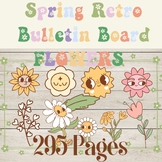 Spring Retro Bulletin Board | Groovy And Browing | March |