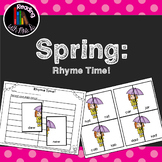 Spring Rhyme Match Game