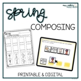 Spring Rhythm Composing Activity | Printable or Google Slides