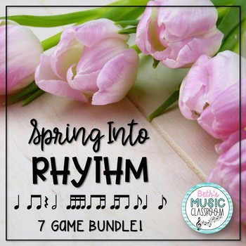 Preview of Spring Rhythms - Interactive Music Rhythm Bundle, 7 Games