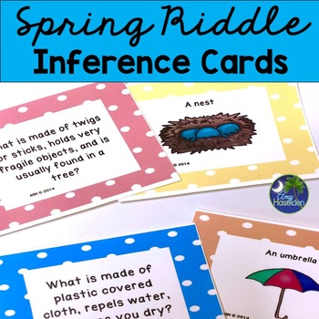 Preview of Spring Riddle Inference Cards