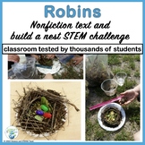 Robins Nonfiction Text for Primary Grades and Build a Nest