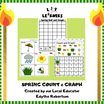 Preview of Spring Count and Graph created by Edythe Robertson