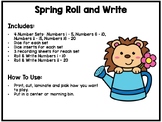 Spring Roll and Write