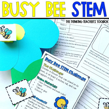 Preview of Spring STEM Activities Bees