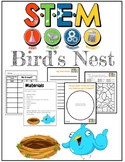 Spring  STEM - Bird's Nest Egg Drop Activity - Spring Craft