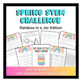 Spring STEM Challenge - Density Rainbow in a Jar