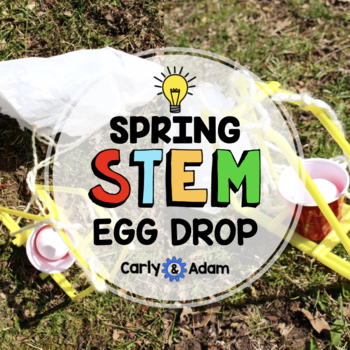 Preview of Egg Drop Challenge Spring STEM Activity