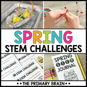 Preview of Spring STEM Challenges & Writing Activities