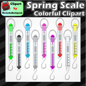 spring scale clip art