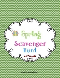 Spring Scavenger Hunt - FREEBIE