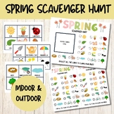 Spring Scavenger Hunt, Nature Scavenger Hunt, Outdoor Scav