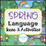 Spring Picture Scene for Speech Therapy - Language Scene