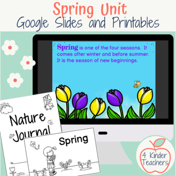 Preview of Spring Science Unit: Spring Weather, Animals in Spring, Spring Activities...