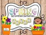 Spring Scrambled Sentences