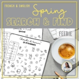 Spring Search & Find | French & English *FREEBIE*