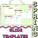 Spring Seasonal Slides Template | Google Slides™ | Editable