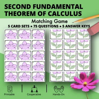 Preview of Spring: Second Fundamental Theorem of Calculus Matching Games