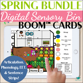 Spring Sensory Bins Speech Therapy Boom™ Cards BUNDLE for 