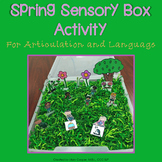 Spring Sensory Box Activities for Articulation and Language