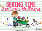 Spring Sentence Builders