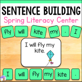 Making Sentences Activity - Scrambled Sentences Center (Spring)