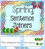 Spring Sentence Joiners Center Activity - 17 pages