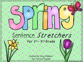 Spring Sentence Stretchers- A Writing Center | Distance Learning