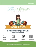 Spring Sequence Printable Yoga Cards + Lesson Plans