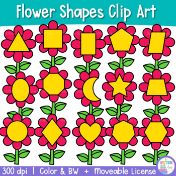 flower shape clip art