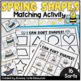 Spring Shapes Match