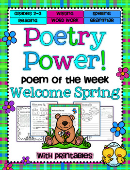 Preview of Poem of the Week: Spring Poetry Power! FREEBIE