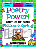 Poem of the Week: Spring Poetry Power! FREEBIE