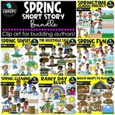 Spring - Short Stories Clip Art Bundle {Educlips Clipart}