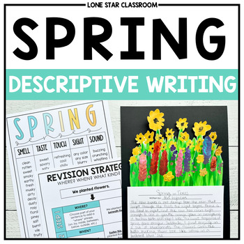 Preview of Spring Descriptive Writing - Show, Don't Tell - Season Writing