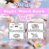 Spring Sight Word Book: WE {Freebie}