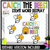 Spring Sight Word Display | Classroom Display | Editable