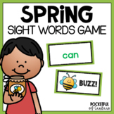 Spring Sight Words Game | Sight Word BANG! Game