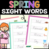 Spring Sight Words Tracing | Back From Spring Break Activities