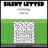 Spring Silent Letter Coloring