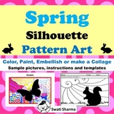Spring Silhouette Art Project, Pattern, Pop Art, Spring Su