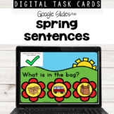 Spring Simple Sentences for Google Slides™